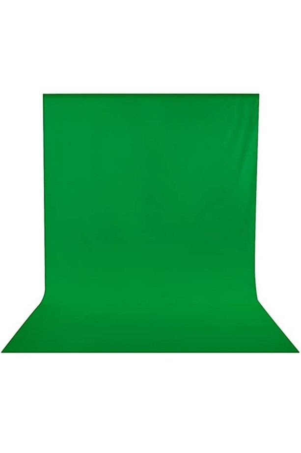 (3x3 M) Chromakey-green Screen- Greenbox Yeşil Fon Perde - 1