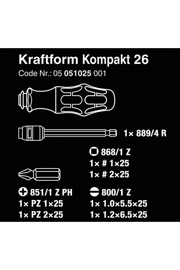 Bit-check 26 Tornavida Bits Seti (05051025001) - 3