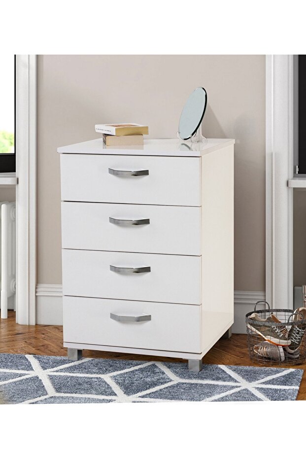 4 Çekmeceli Modern Komodin - 2