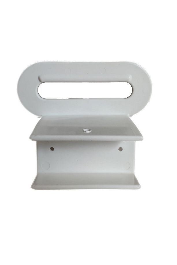 Baza Kulpu Baza Yatak Tutucu Plastik Kulp Baza Tutucu - Beyaz Renk - 40 Mm 2 Adet - 1