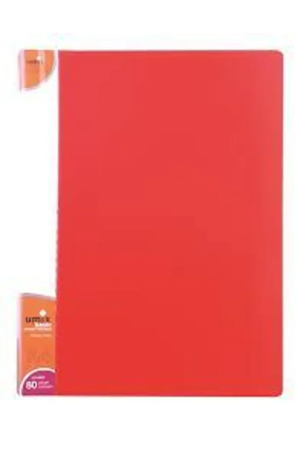 Sunum Dosyası 80 Li Kırmızı U1146p Basıc / - 1