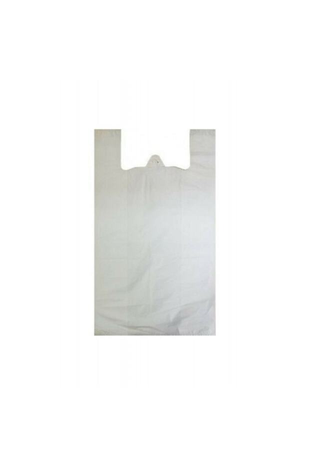 White Unprinted Undershirt Bag Large Size Bag 1kg
