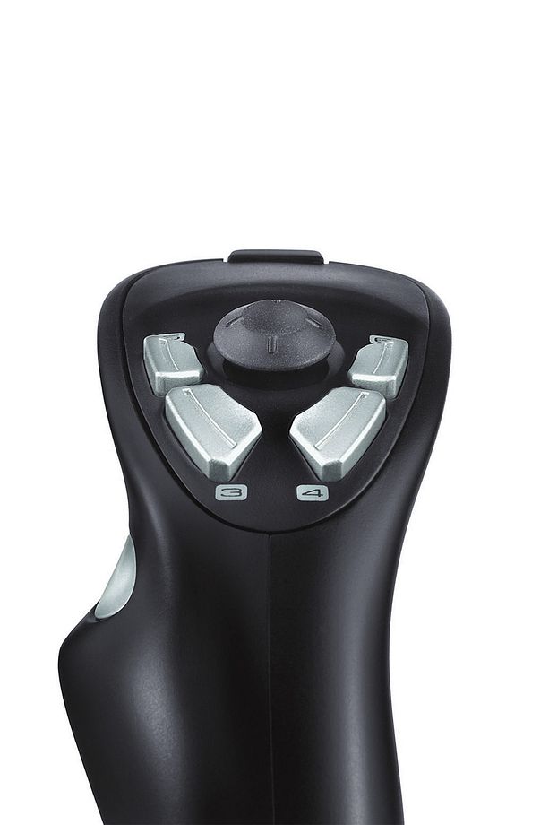 G Extreme 3D 12 Tuşlu Joystick - Siyah - 5