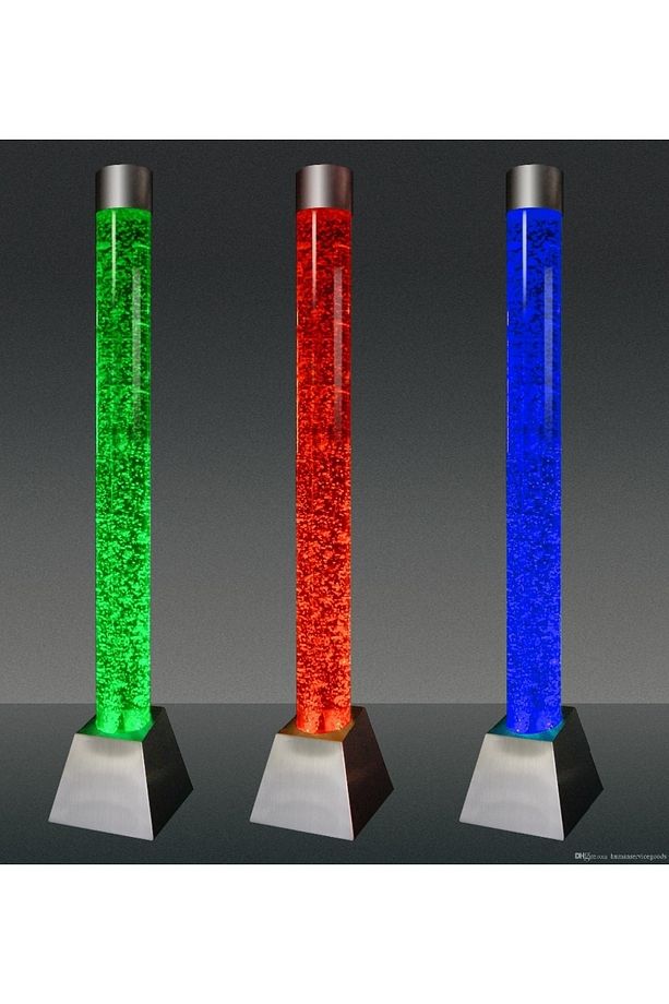 Led Işıklı Su Kabarcıklı Iç Ve Dış Mekan Lambader - 3