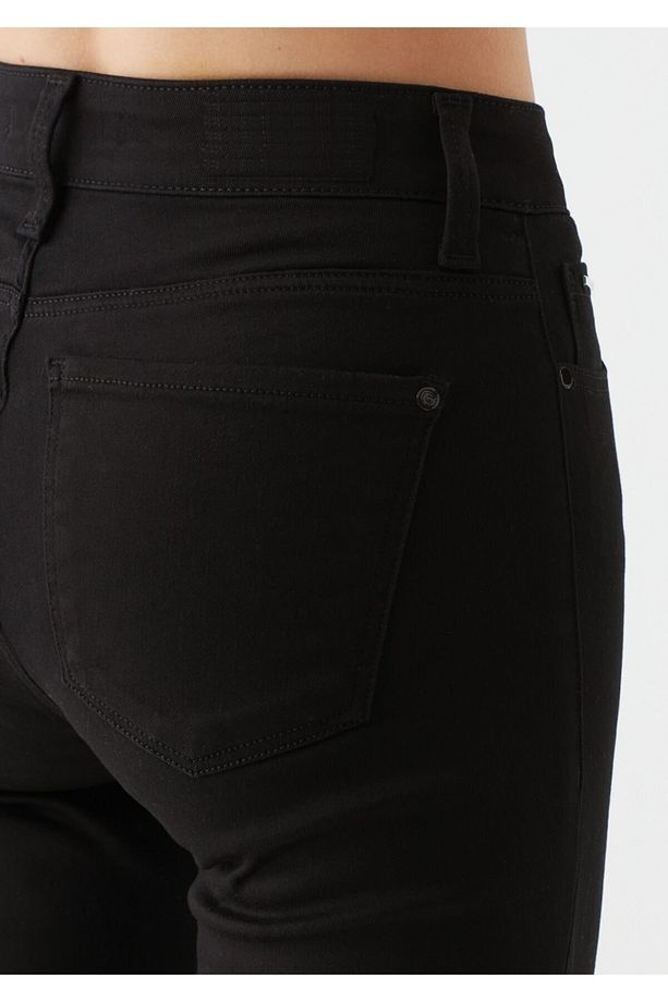 Kiev E.x.t.r.a Yüksek Bel Siyah Jeans S.i.m.s.i.y.a.h (s.o.l.m.a.z Toparlayıcı ) Dar Kalıp - 6