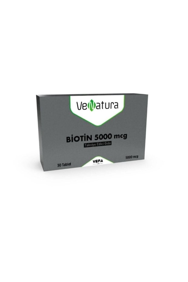 Biotin 5000 Mcg Food Supplement 30 Tablets 30Tablet