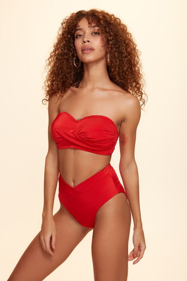 Dennis Soft Straplez Bikini Tek Üst 229108 - 2