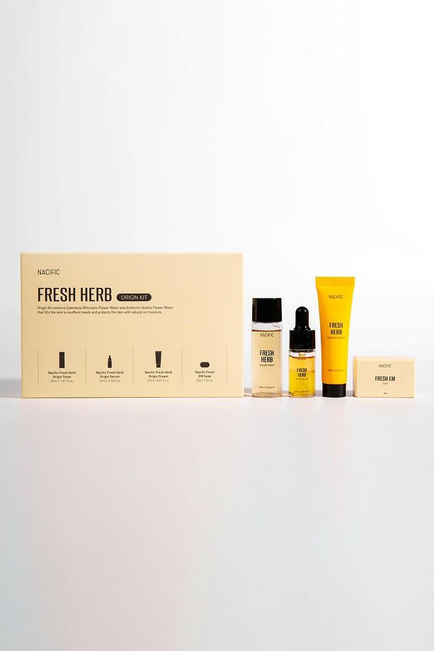 Fresh Herb Origin Kit Kuru Ve Kırışık Ciltler Için Mini Set - 2
