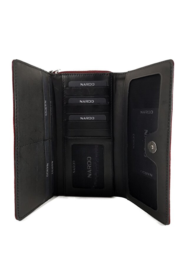 %100 Hakiki Deri Bayan El Cüzdanı - 4