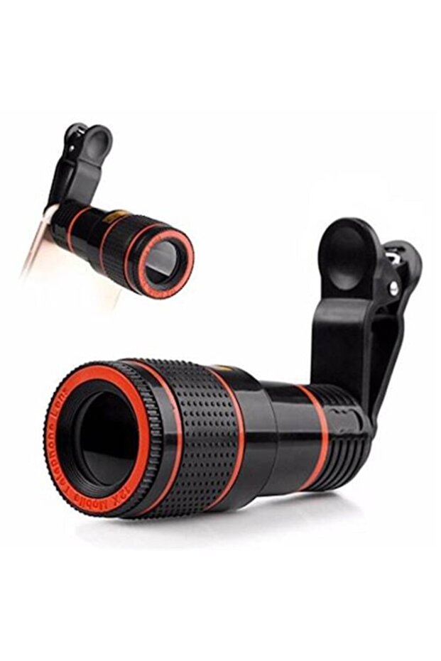8x Zoom Telefon Kamera Lensi Cep Telefon Teleskobu