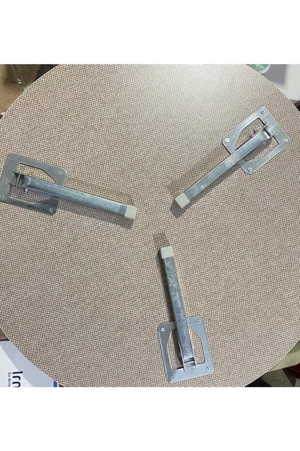 Ayaklı Laminant Yemeklik Sofra 90 Cm - 1