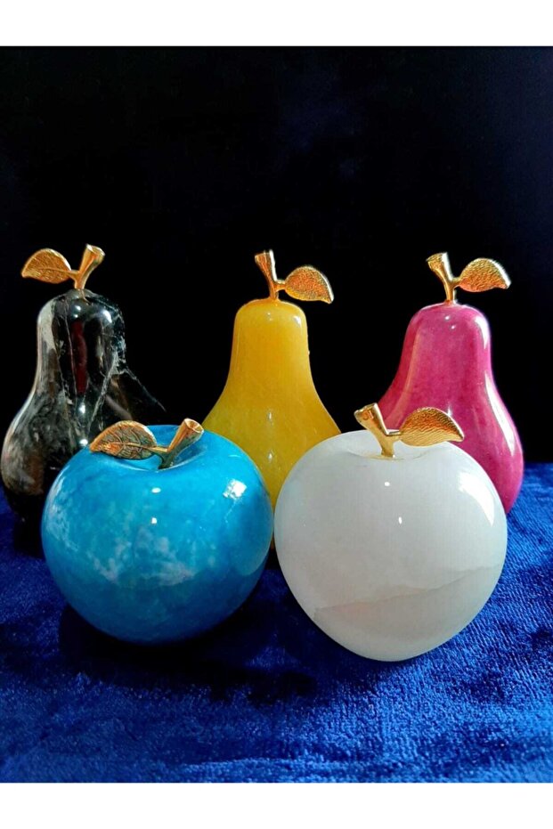 Onyx Elma Armut Takımı 5'li 6 Cm - 1