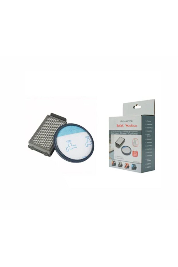 مجموعة فلتر هيبا المدمجة المتوافقة مع روينتا Ro 3719 Ta Compact Power Cyclonic
