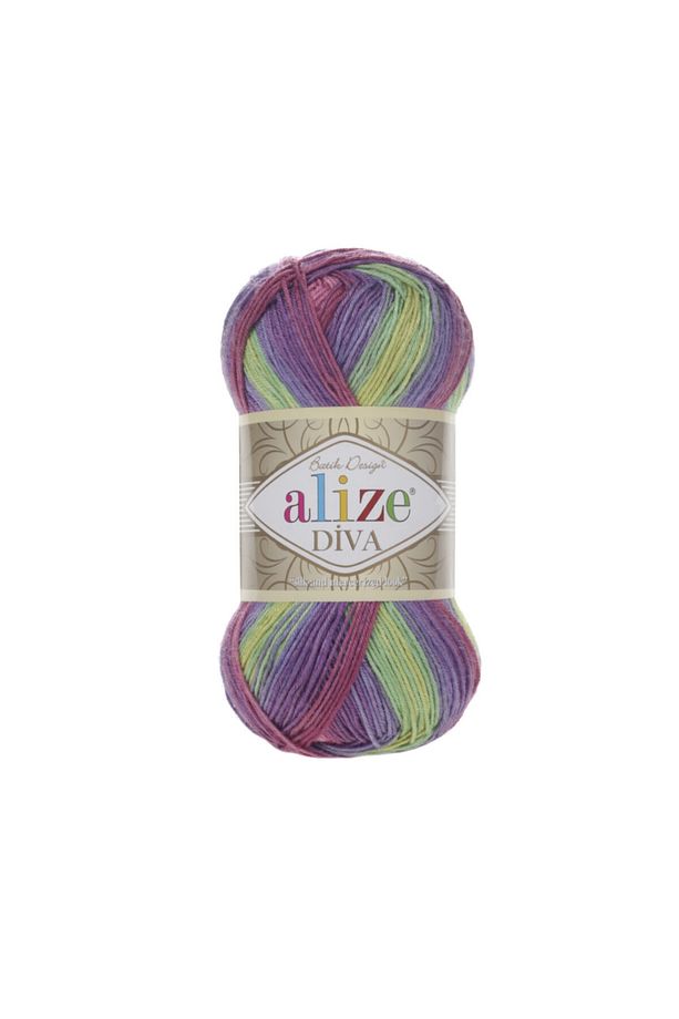 Diva Batik El Örgü Ipi 3241 . "tek Adet Fiyatıdır." - 1