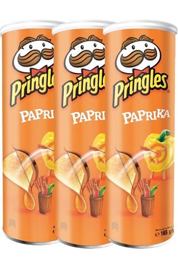 Paprika Cips 165 gr X 3 Adet - 1