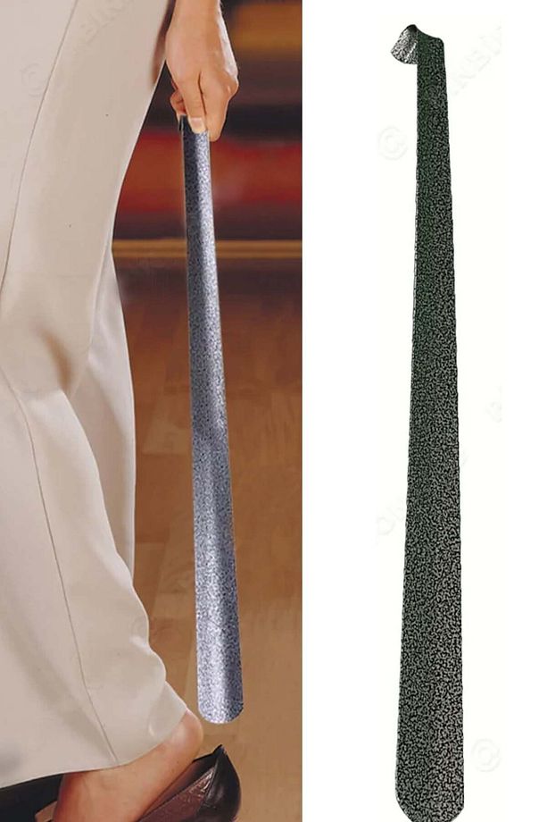 Metal Ayakkabı Çekeceği Kerata 65cm Gri 1 Adet Dh026r - 1