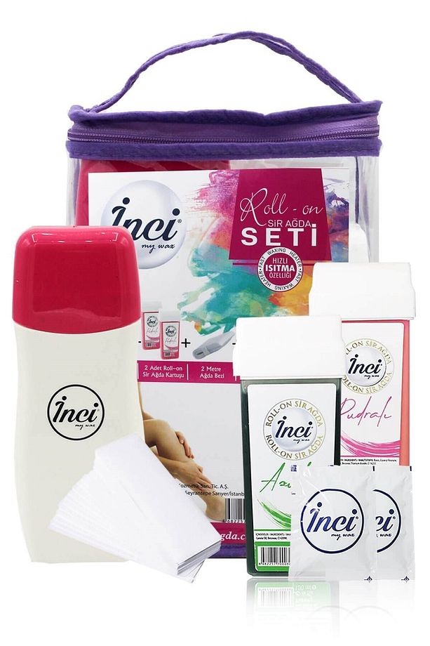 Inci Kartuş Sir Ağda Seti Çantalı Paket - 1