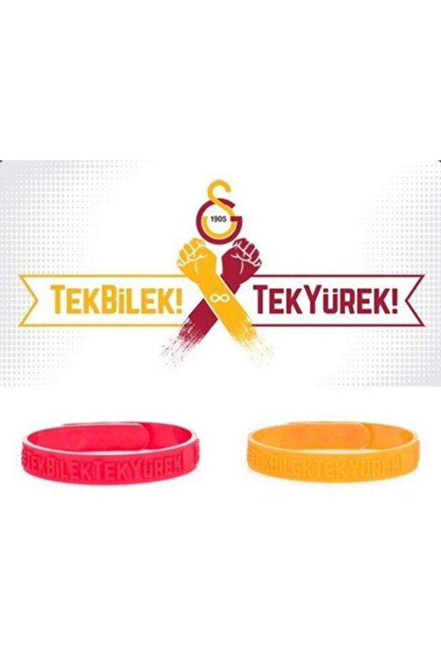 Licensed Galatasaray Unisex Shoulder Bracelet Yellow + Red U651905