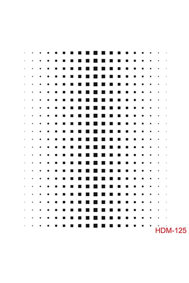 Hdm125 ديكور المنزل استنسل ميدي (25x25)