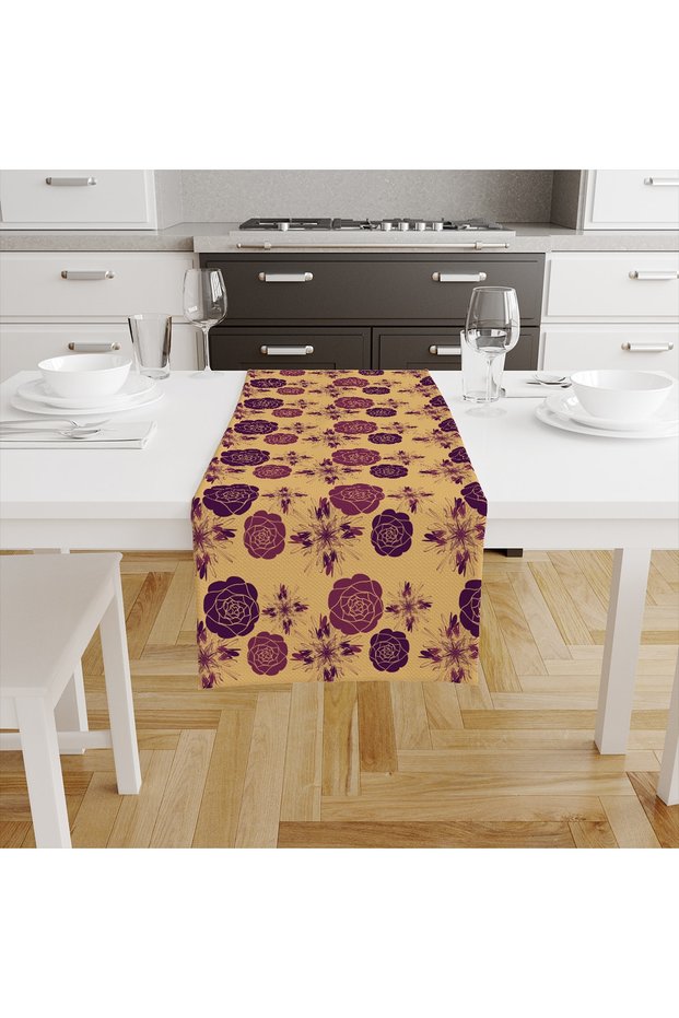 Rose Patterned Runner Tlar-089