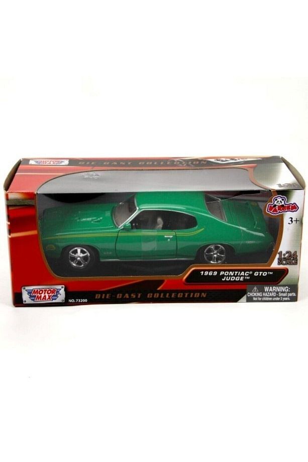 1:24 1969 Pontiac Gto Judge Yeşil Araba - 2