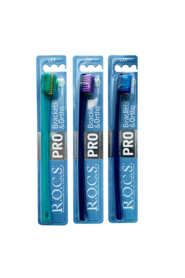 Pro Brackets And Ortho Soft Diş Fırçası 3 Adet - 1
