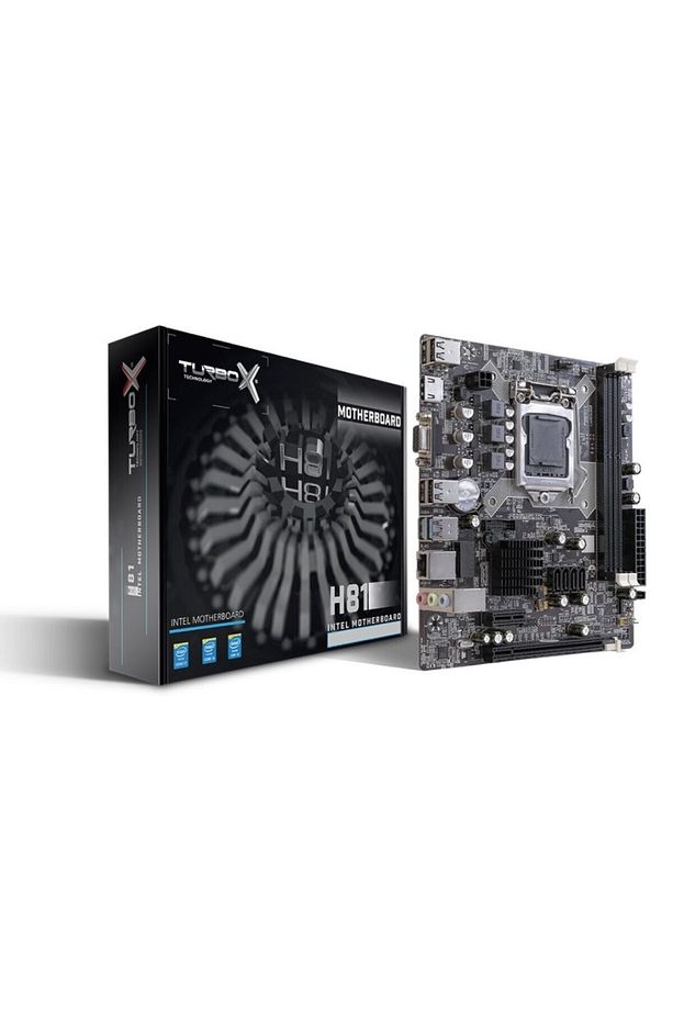 H81 Intel H81 1600 Mhz Ddr3 Soket 1150 Matx Anakart - 1