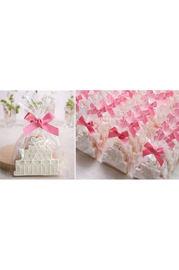 Kurabiye Poşeti 50adet 10x20cm - 1