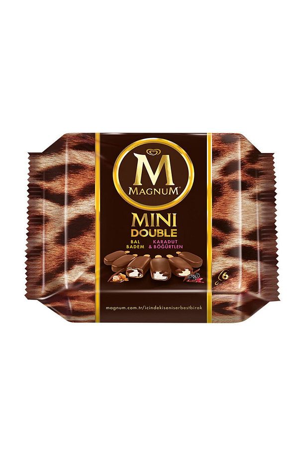 Mini Double Karadut&böğürtlen Çikolata Karamel Dondurma 360ml - 2