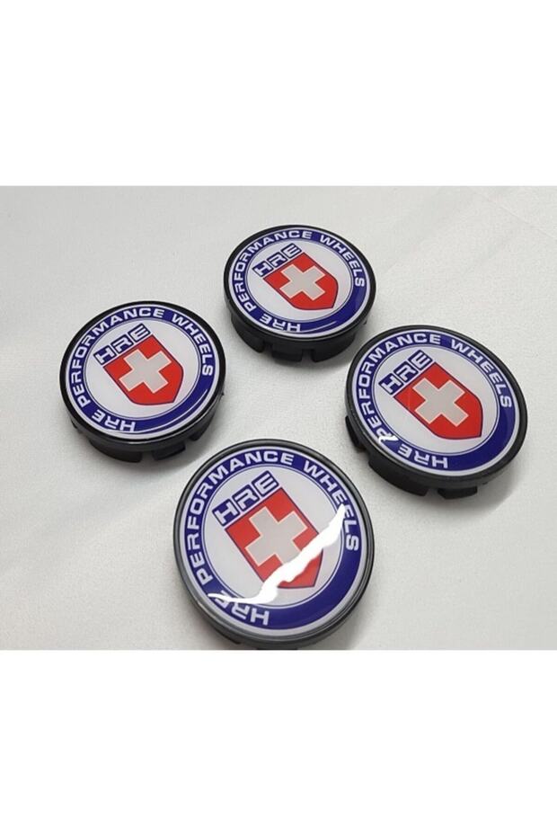 Jant Göbeği Hre 55/52 52mm Yuva 4'lü Set Plasto Damla Renkli - 1