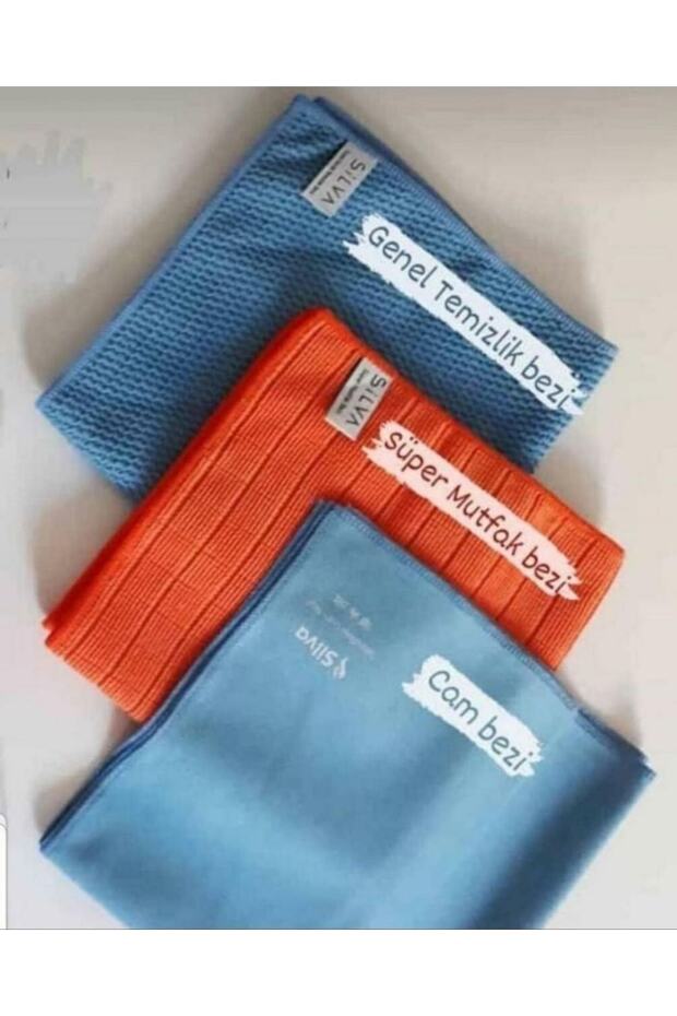 Mikrofiber Süper Üçlü Temizlik Seti/ Dilekgüler - 1
