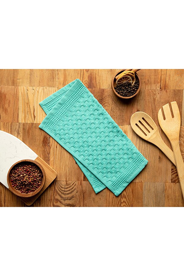 Sunny Cotton Drying Cloth 30x30 Cm Green