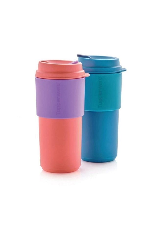 Çay Kahve Taşıma Bardağı 2'li 490 ml - 1