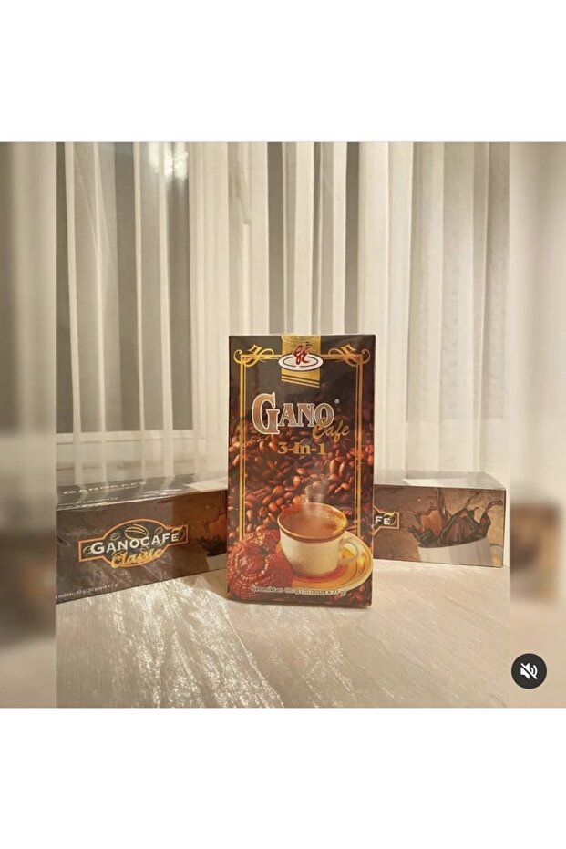 3 في 1 غانو 1 صندوق 2 صندوق قهوة غانو الكلاسيكية