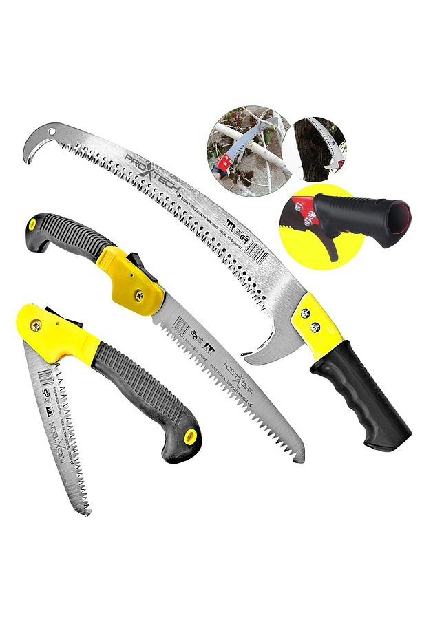 Proxtech kartal Teleskopik Sap Takmalı 380mm Budama Testeresi 180mm Katlanır Budama Testeresi Cep - 1