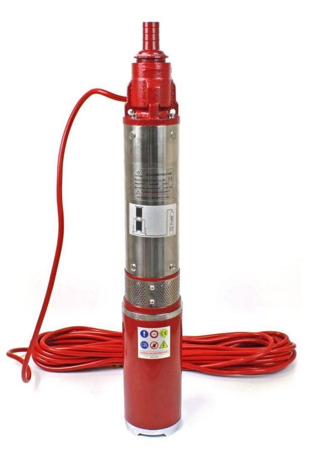 12 Volt Dc Solar Güneş Enerjili Kademeli Dalgıç Pompa 23 Mss 2.30 M³/h 200 Watt - 1