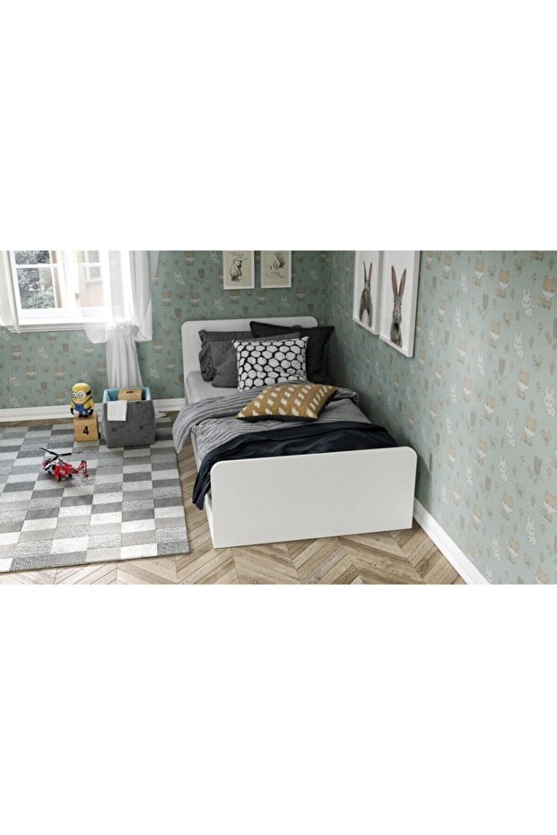 Tek Kişilik Mdf Karyola - 100cm X 200cm - 2