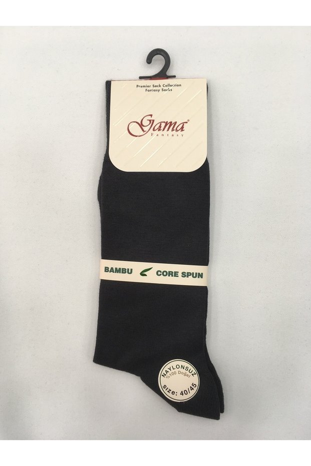 Bamboo 100% Natural Nylon-Free Solid Colored Thin Summer Men's Socks