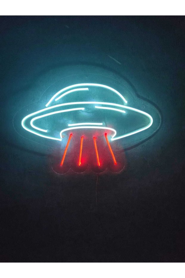 Ufo Neon Led Sign Neon Lettering Neon Decorative Wall Lighting