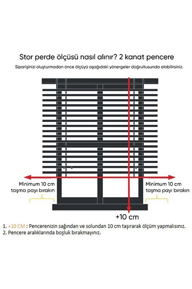 Düz Ekru Stor Perde Ms1202 - 9