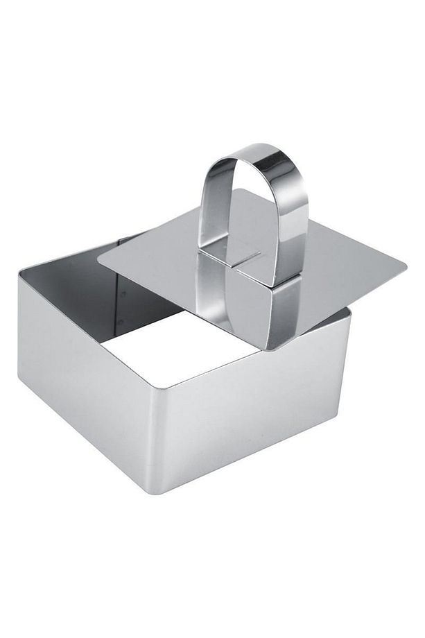 Narkalıp Kare Parfe Kek Kalıbı En-8cm Derinlik 5cm 2 Li Set - 3
