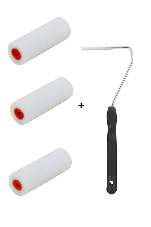 10 Cm Sünger Rulo 3 Adet + Sap - 1