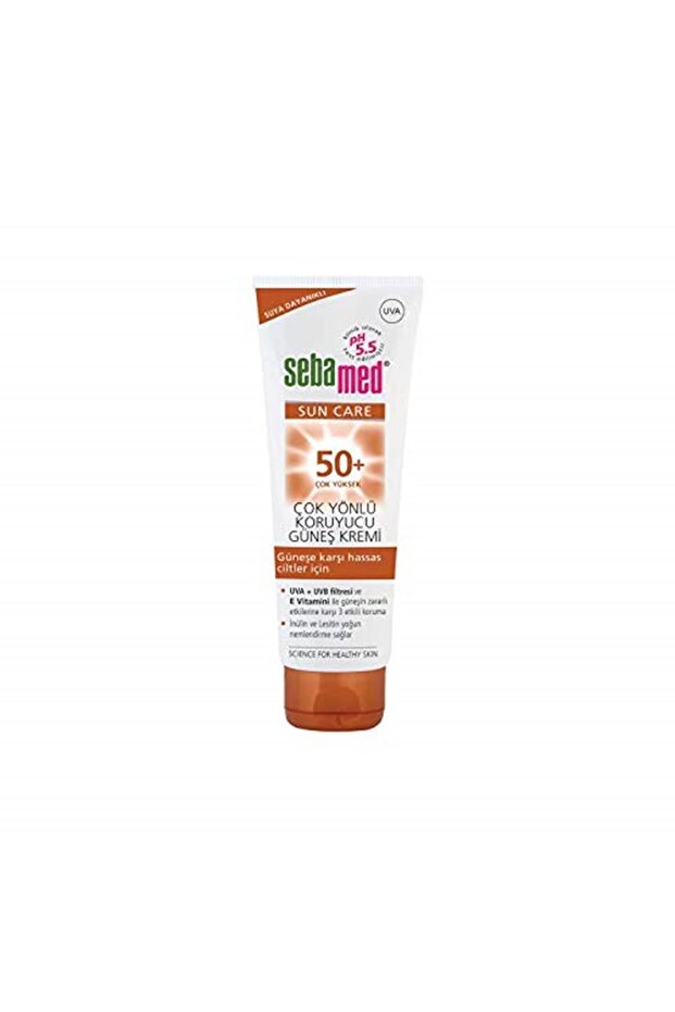 كريم واقي من الشمس بعامل حماية من الشمس SPF 50، 75 مل، عبوة واحدة