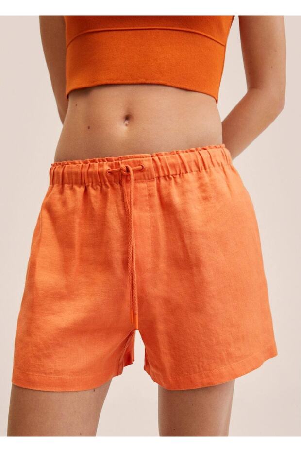 Keten Şort - 1