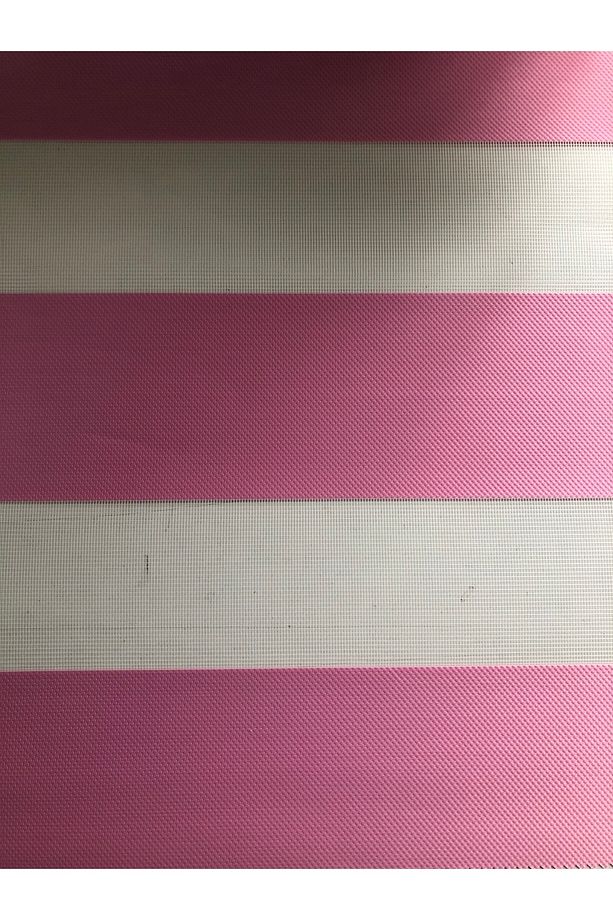 Pembe Düz Zebra Perde-mutfak- Oturma Odası-düzv8 - 2