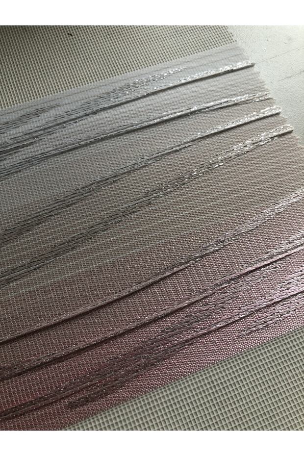 Meri Pembe Pliseli Zebra Perde-mutfak- Oturma Odası-meriv3 - 2