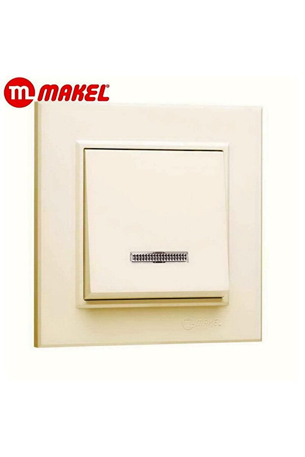 Karea Krem Işıklı Anahtar (krem) - 1