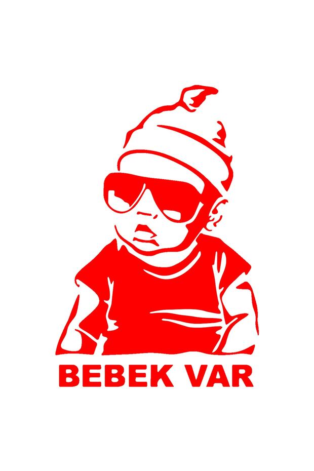 There is a Baby in the Car Car Sticker Auto Sticker 18x12 Cm