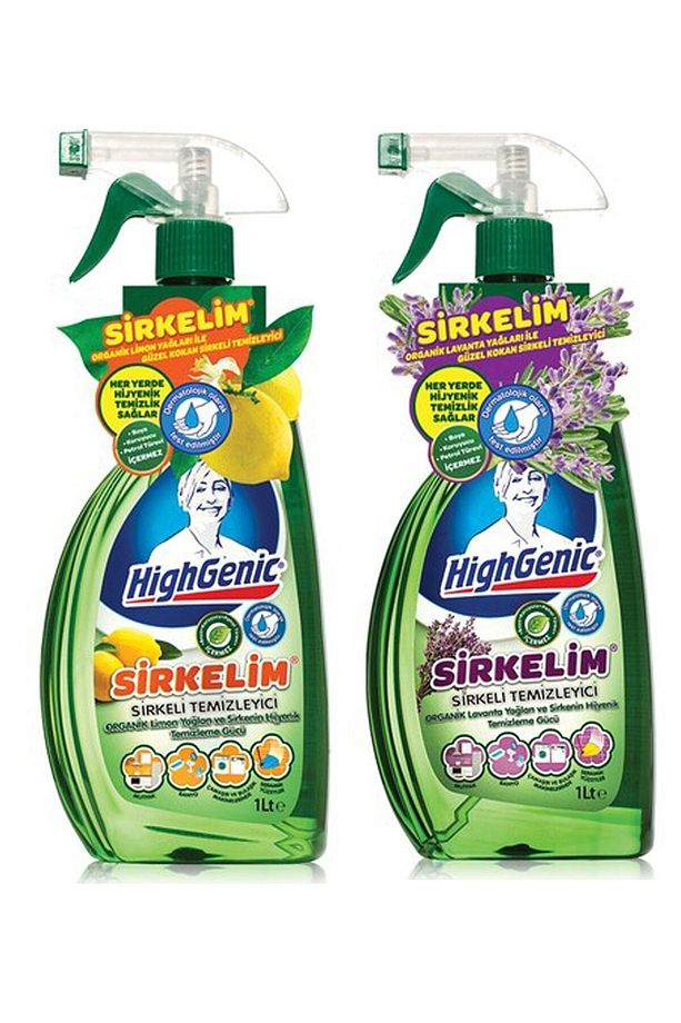 Sirkelim Limonlu & Lavantalı Temizleyici 1000 ml X 2 Li Set - 1
