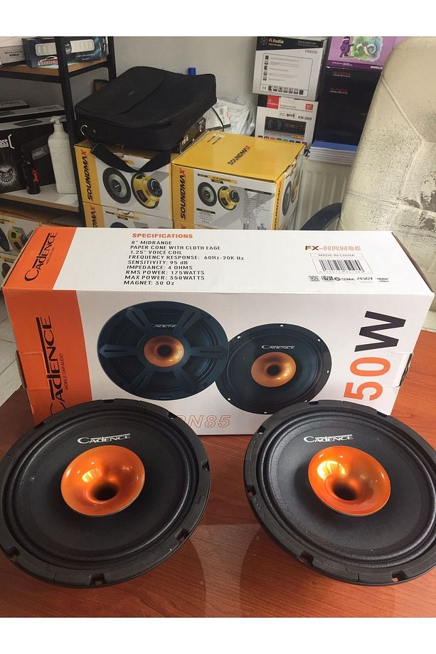 Hrn Fx 85 350 W 175 Rms Horn Tweeterle Midrange - 1
